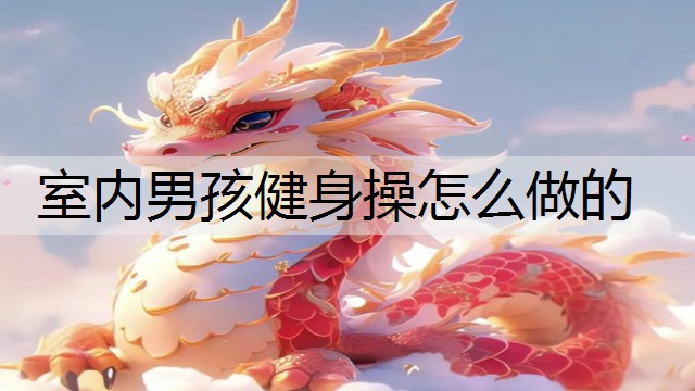 室内男孩健身操怎么做的
