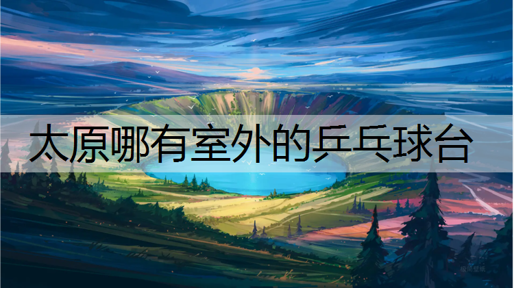 太原哪有室外的乒乓球台