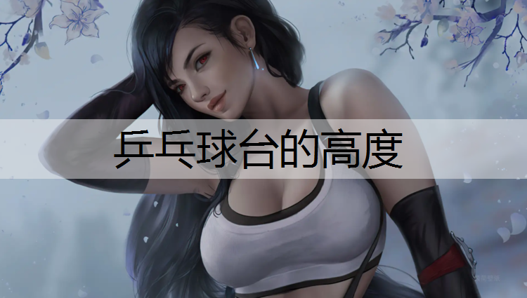 乒乓球台的高度