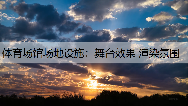 体育场馆场地设施：舞台效果 渲染氛围